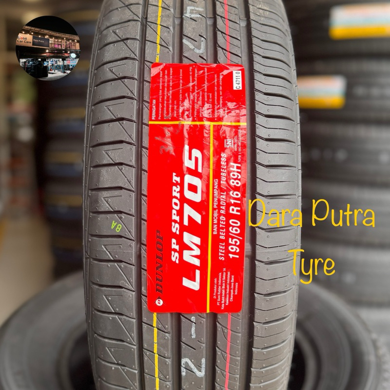 ban mobil 195 60 16 dunlop lm705 ban 195/60R16 Dunlop LM705