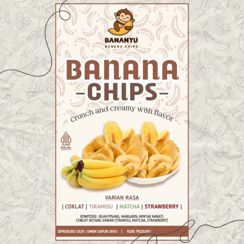 

BANANYU | BANANA CHIPS | KRIPIK PISANG LUMER