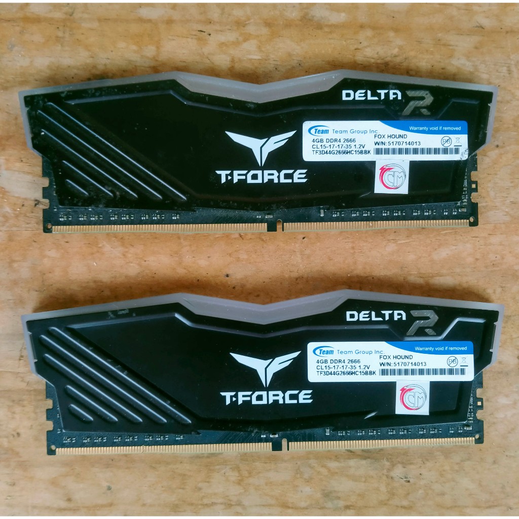 Team T-Force Delta RGB 8GB KIT DDR4 2666