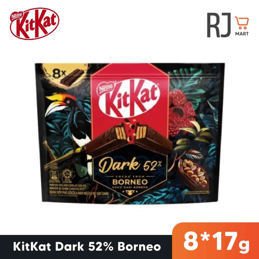 

KitKat | Dark 52% Borneo 8pcs*17g (Malaysia)