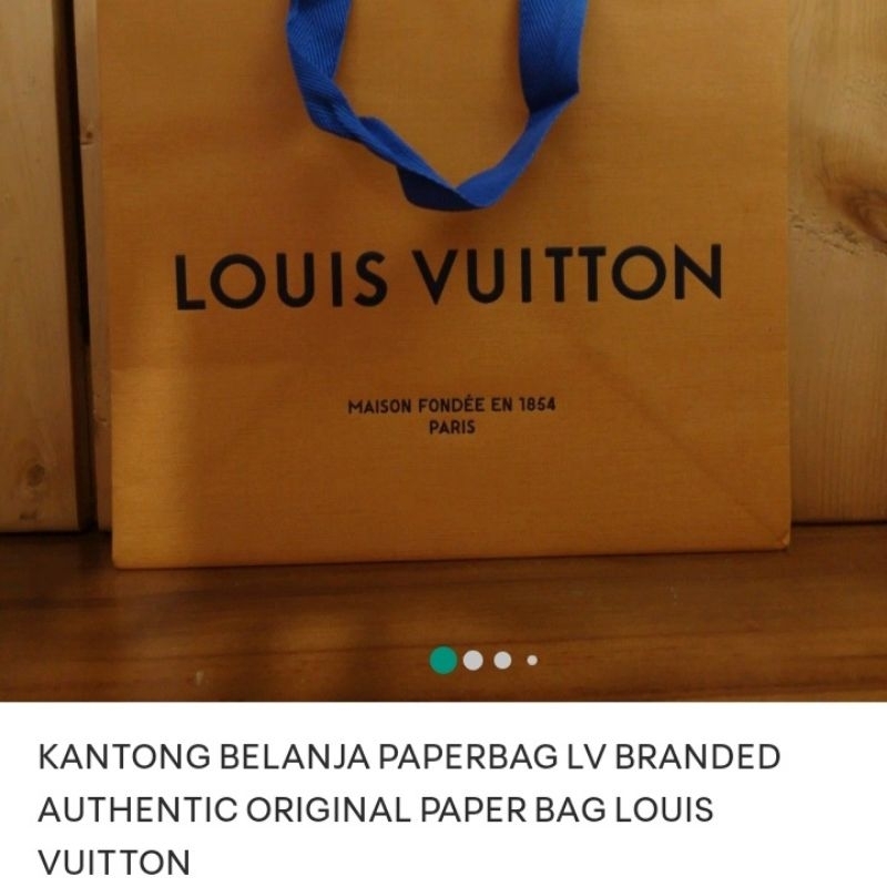 

KANTONG BELANJA PAPERBAG LV BRANDED AUTHENTIC ORIGINAL PAPER BAG L0UIS VUITT0N