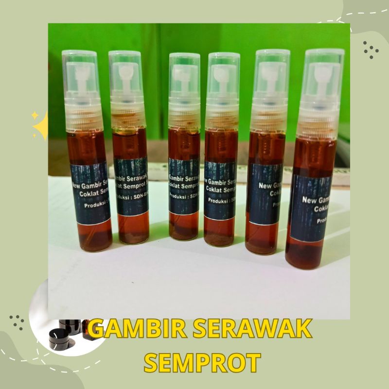 Gambir Serawak Semprot Produksi SDN BORNEO SERAWAK