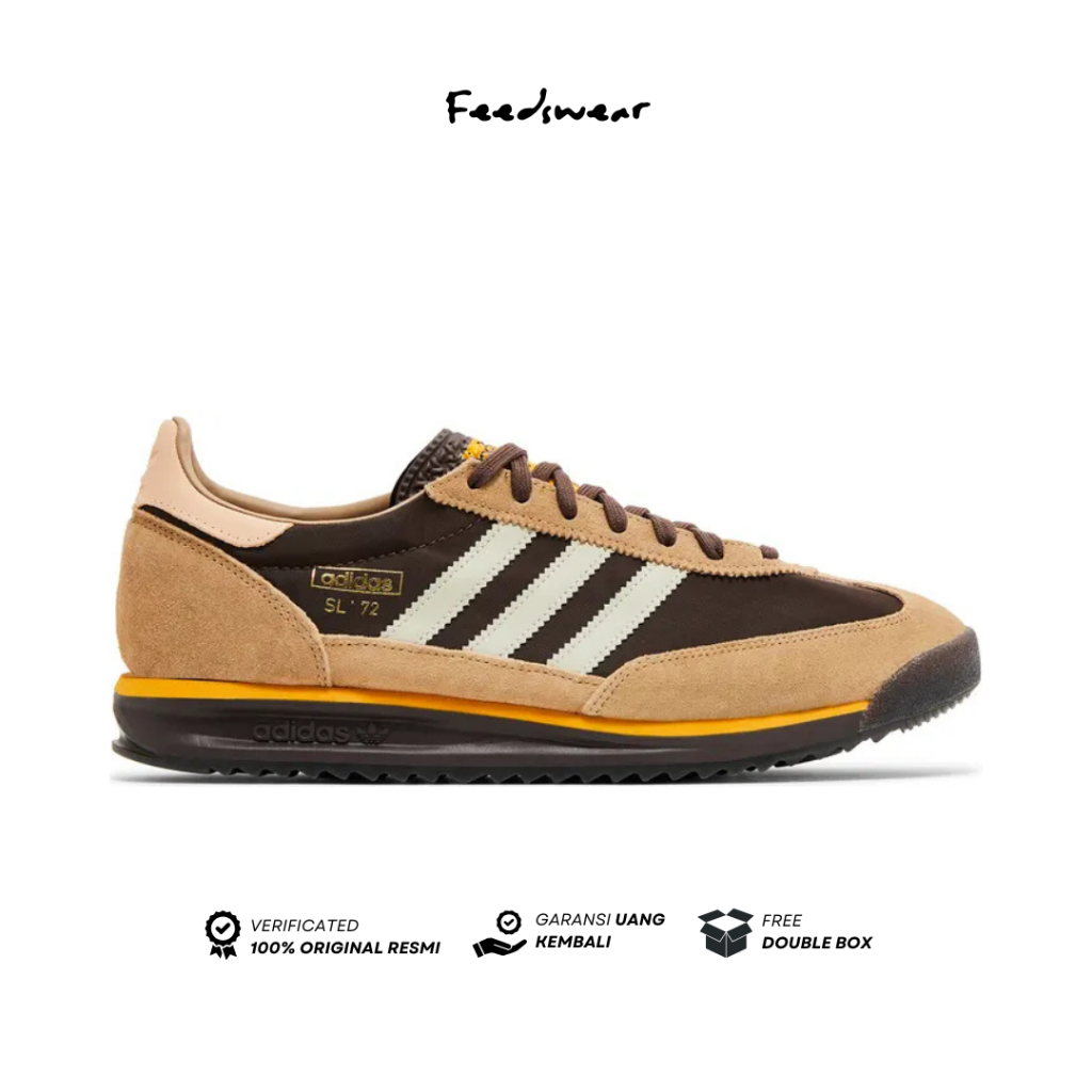 Adidas SL 72 RS 'Brown Preloved Yellow'