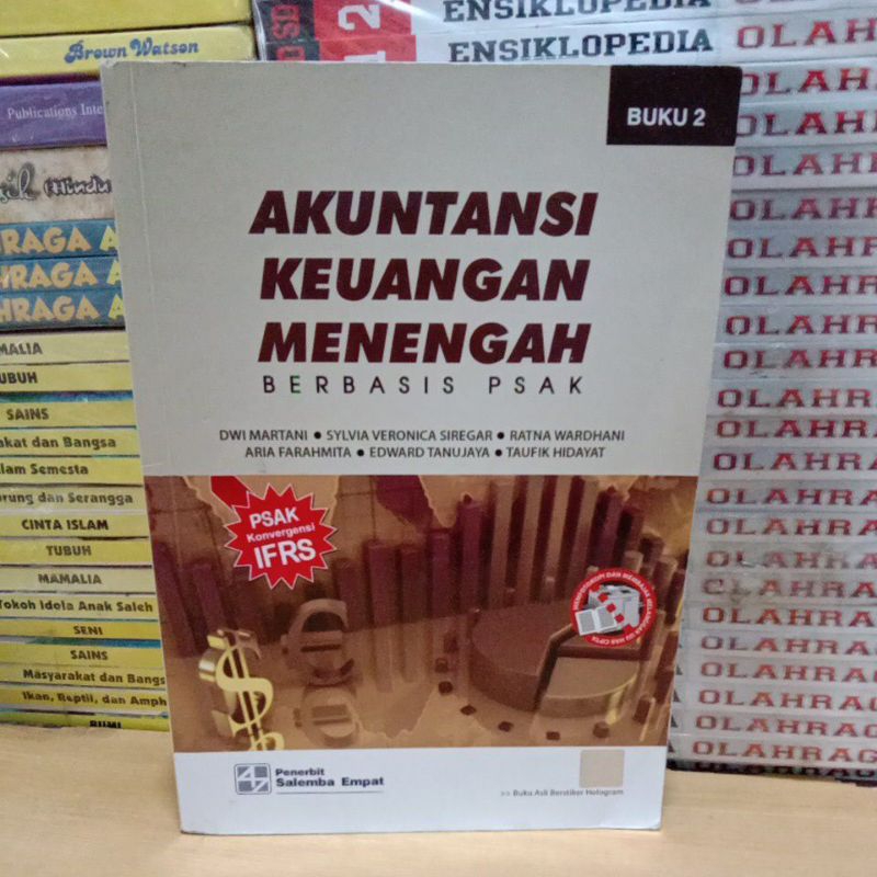 Buku Original AKUNTANSI KEUANGAN MENENGAH BERBASIS PSAK  BUKU 2 Buku Asli Bersitiker Hologram