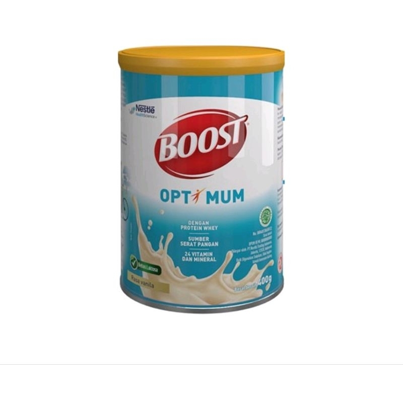 

boost optimus susu penambah nutrisi tubuh jaga kuat & aktif