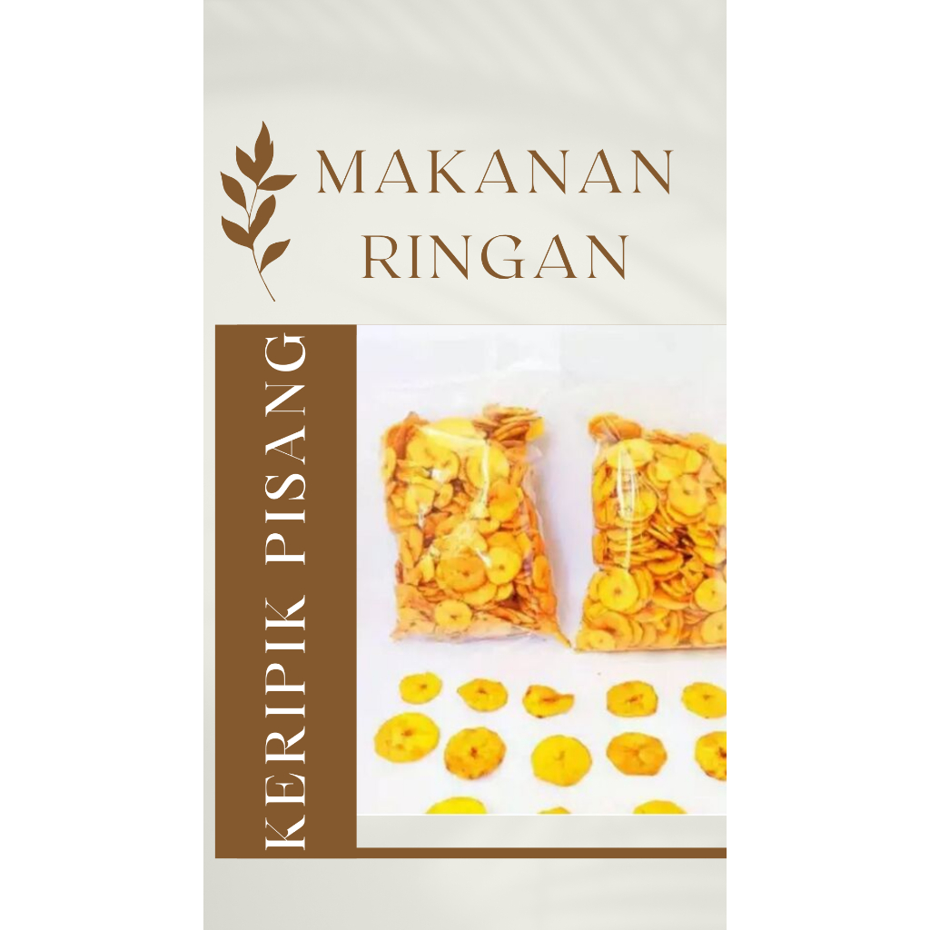 

kripik pisang koin rasa manis Keripik Pisang bulat Manis camilan kripik Keripik Pisang Manis Renyah