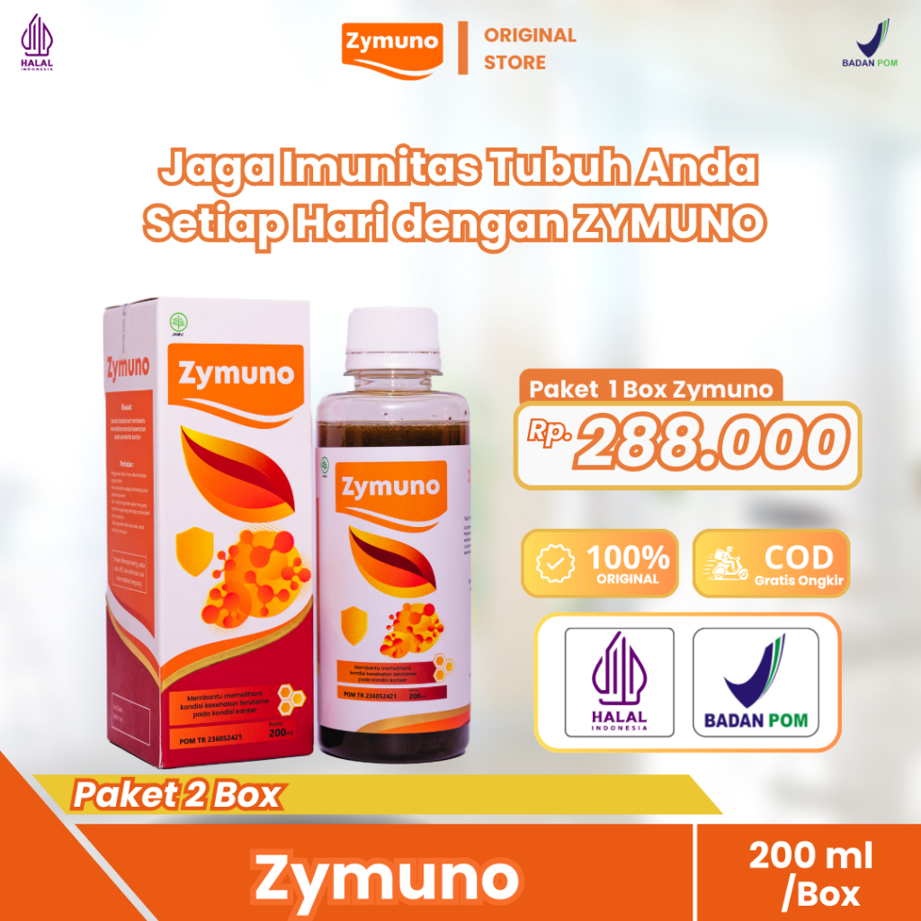 Zymuno - Madu Herbal Imunoterapi ORIGINAL - 2 Botol