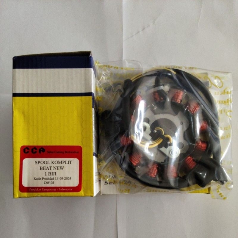 Spul Spull Assy Motor Beat Fi Scoopy Fi Spul Spull Assy Komplit Motor Honda Beat Fi Scoopy Fi (CCP)