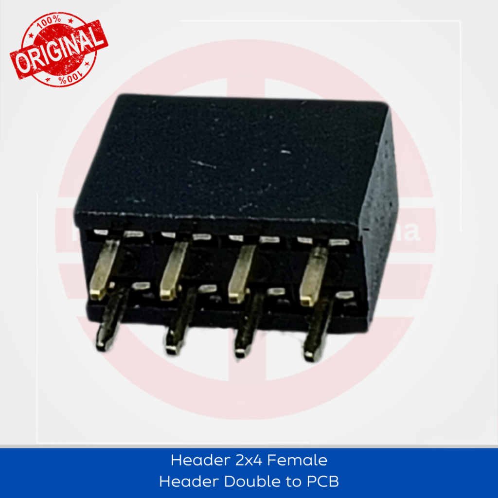 Header 8 Pin Female 2x4 to PCB