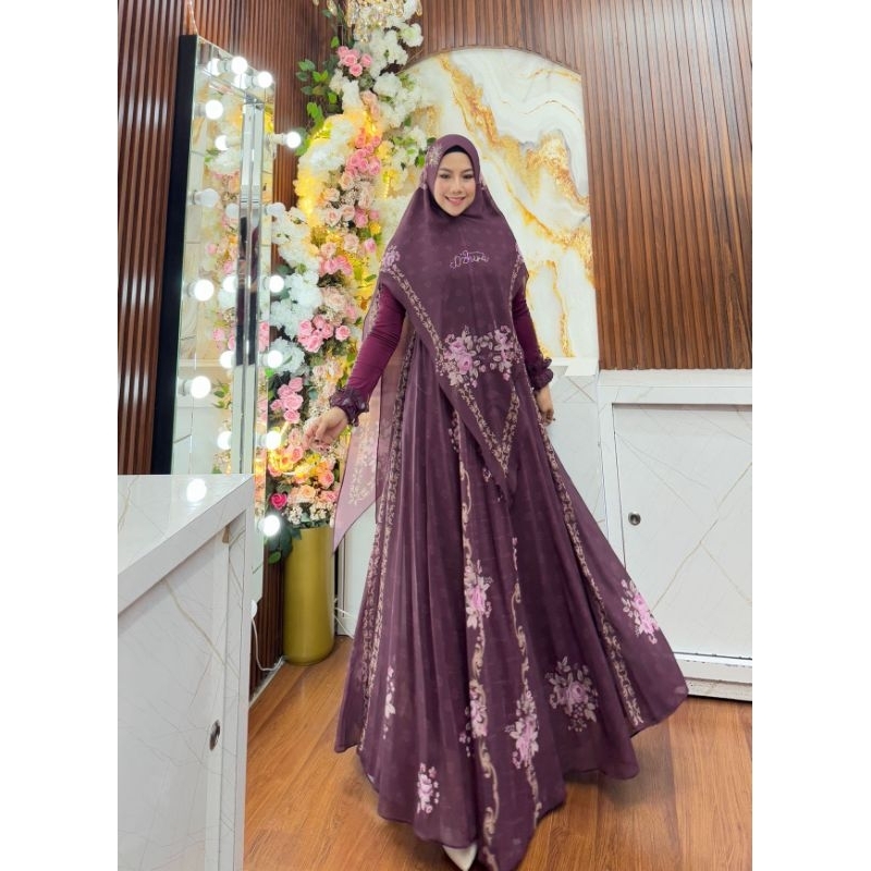 Ruqayyah syai by dzhira hijab original 100%