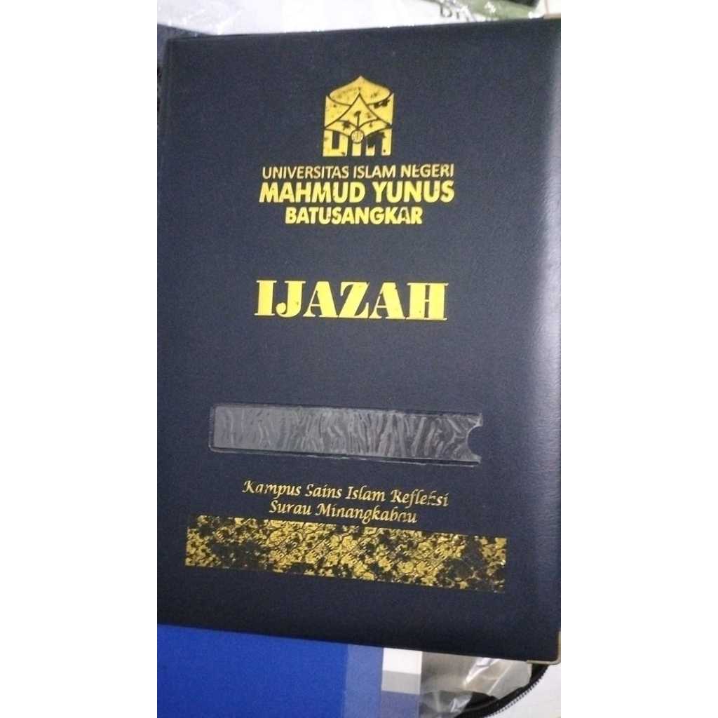 

Sampul Ijazah UIN MahmudYunus