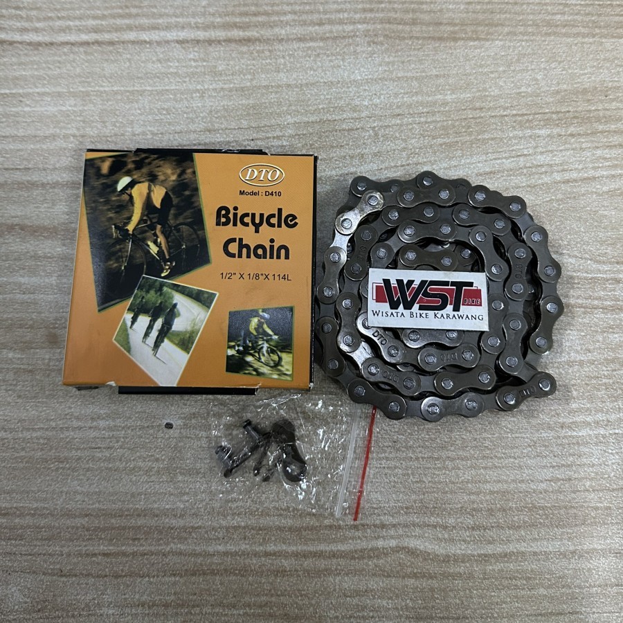 Rantai Sepeda Anak BMX Mini MTB Single Speed (Tanpa Operan Gigi)