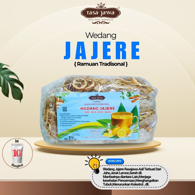

RASA JAWA WEDANG PACK (JAJERE) 10 PCS