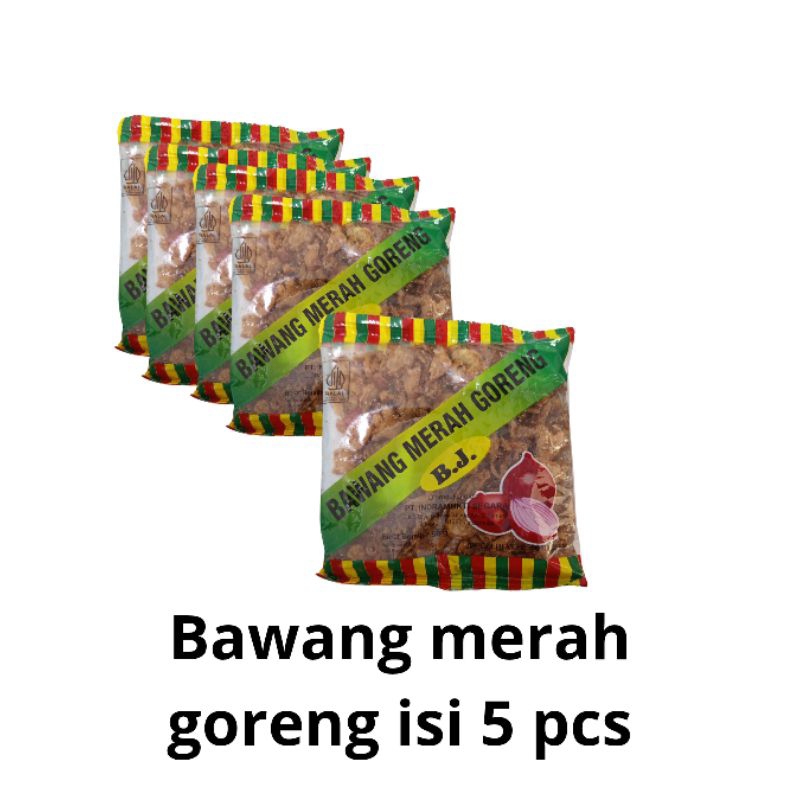 

bawang goreng merah isi 5