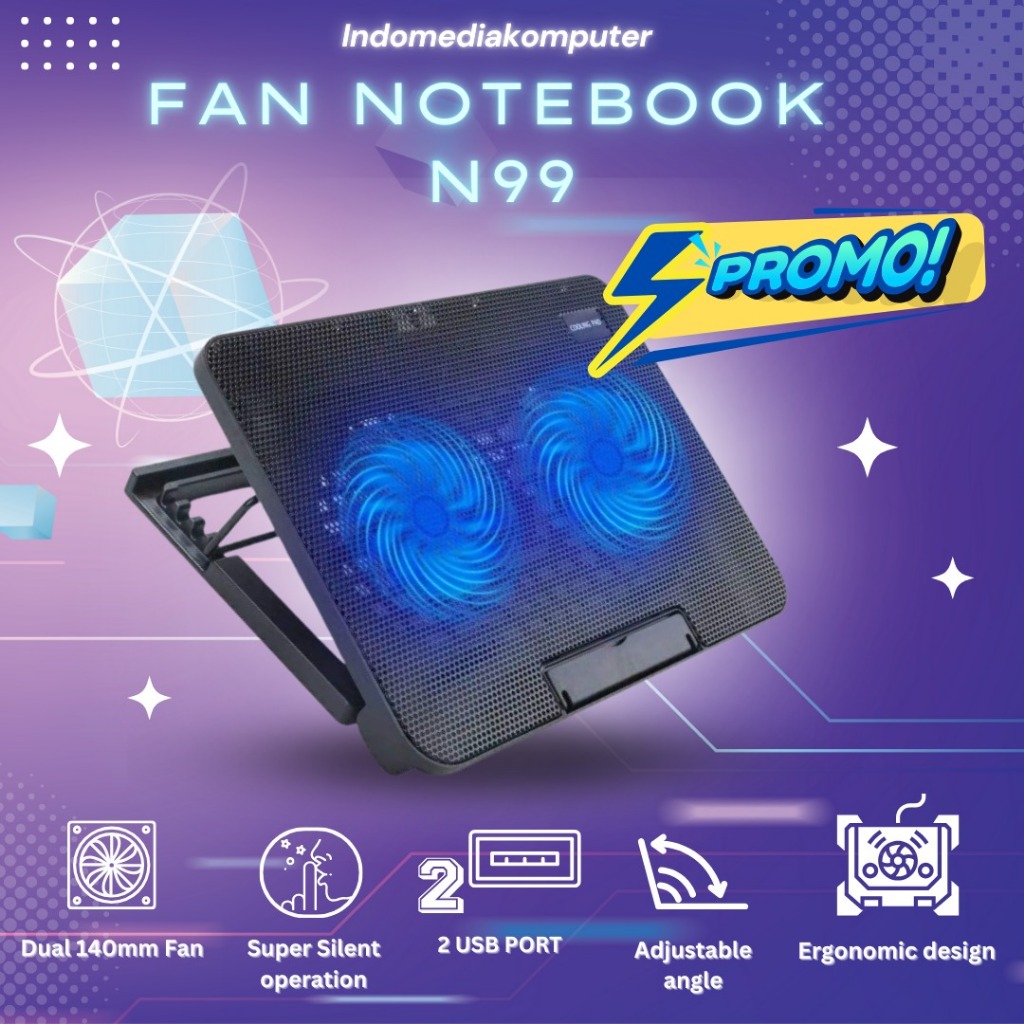SANURPRO FAN NOTEBOOK N99 FAN N99 SANURPRO NOTEBOOK N99