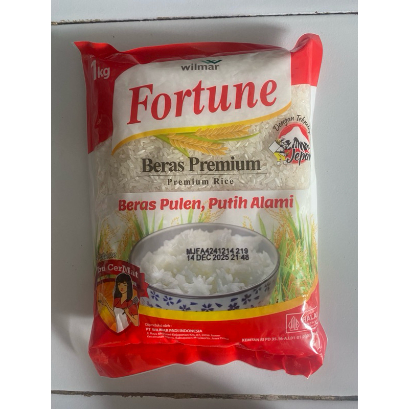 

Wilmart Fortune Beras 1kg