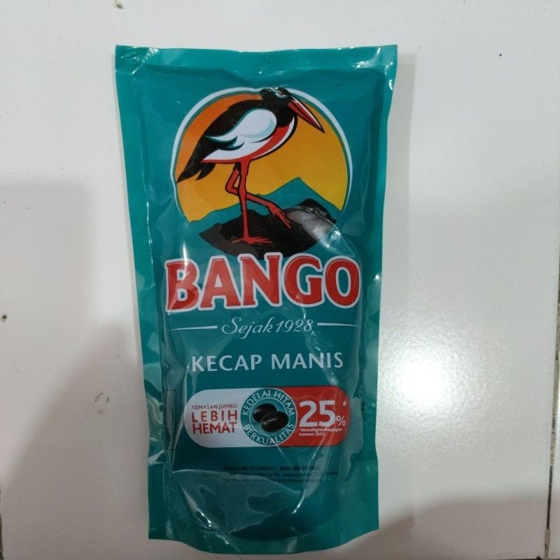 

Bango Kecap Manis Pouch 950 gr jumbo sweet soy sauce refil