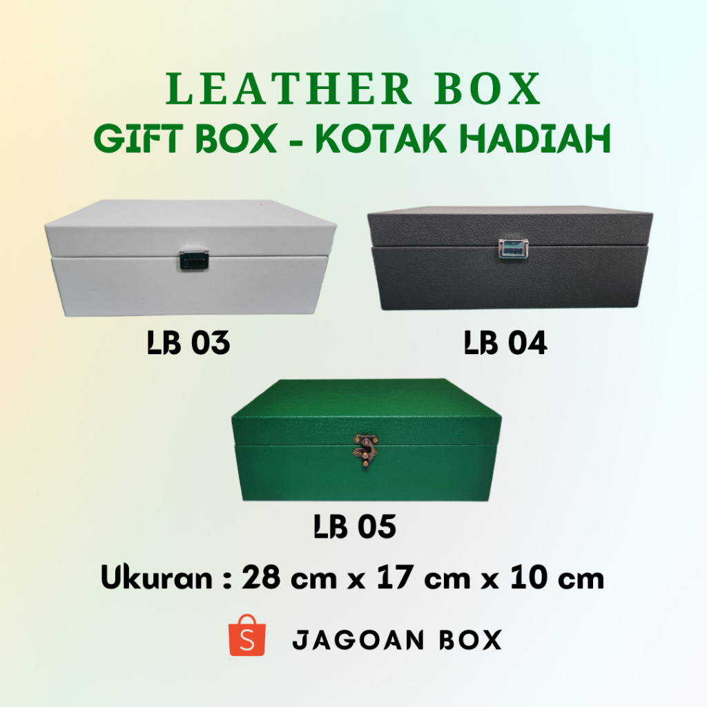 

Leather Box / Box Kulit / Gift Box Premium