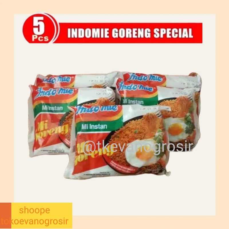 

INDOMIE GORENG SPESIAL PROMO 5 bungkus