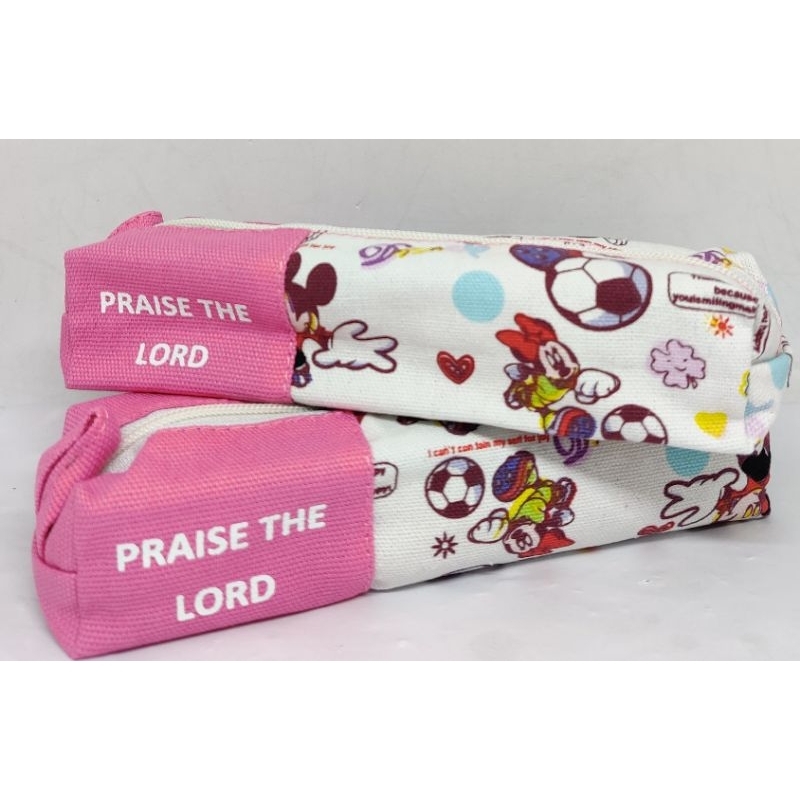 

KOTAK PENSIL MOTIF PRAISE THE LORD PINK