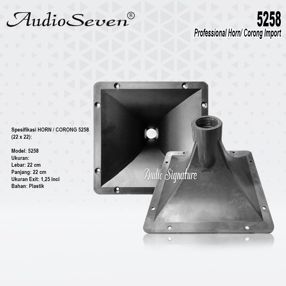 Horn Twiter Tweter Tweeter Ukuran 22 x 22 IMPORT