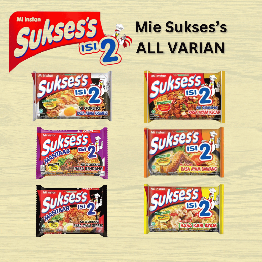 

MIE SUKSES ALL VARIANT, MIE SUKSES RENDANG