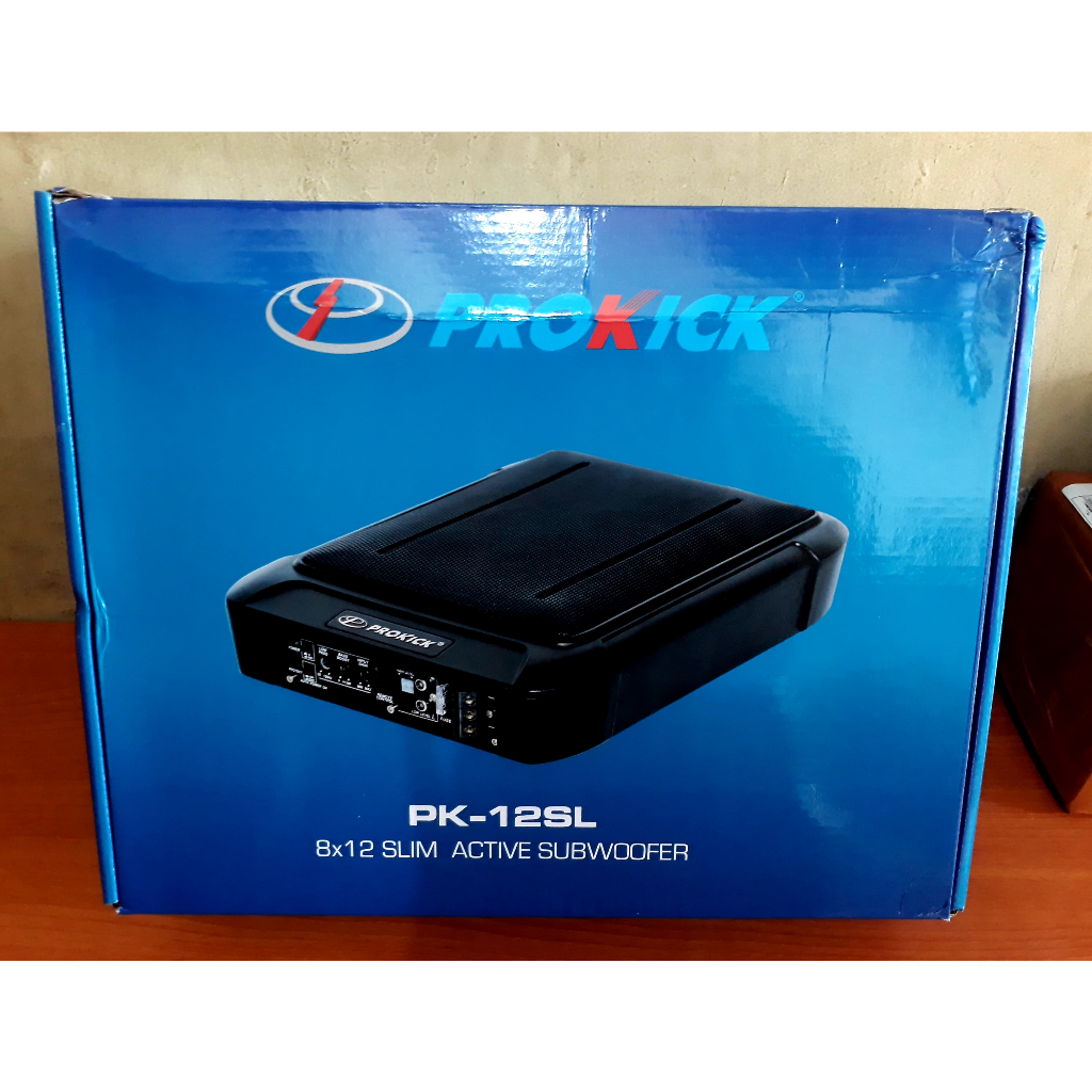 SUB SLIM PROKICK PK-12SL 8inch / SUB KOLONG PROKICK PK-12SL / SUB AKTIF
