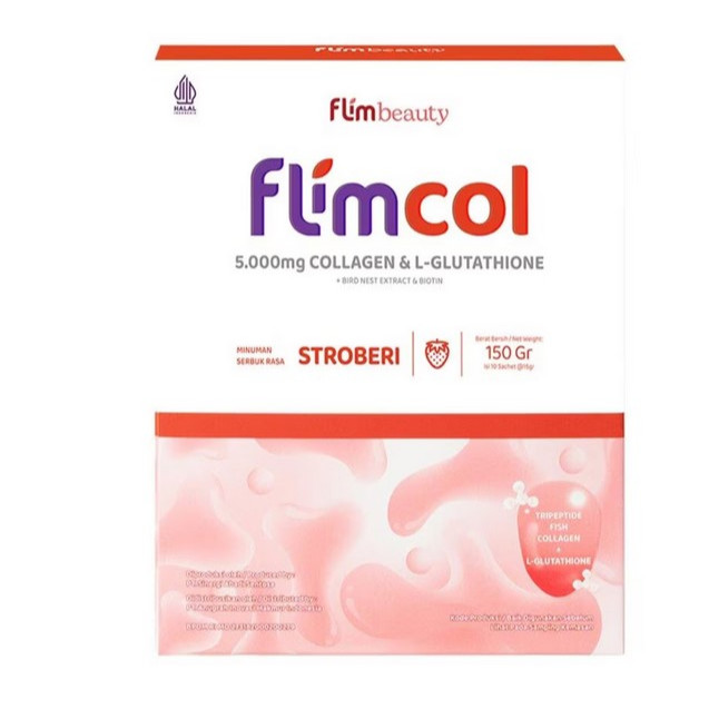 FLIMCOL Flimcol 5000 mg Collagen & L-Gluthatione 150 Gram