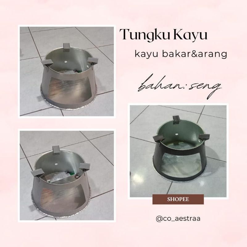 Tungku Kayu Bakar Seng Best Seller/Tungku Kayu/Tungku Arang/Kompor Tradisional