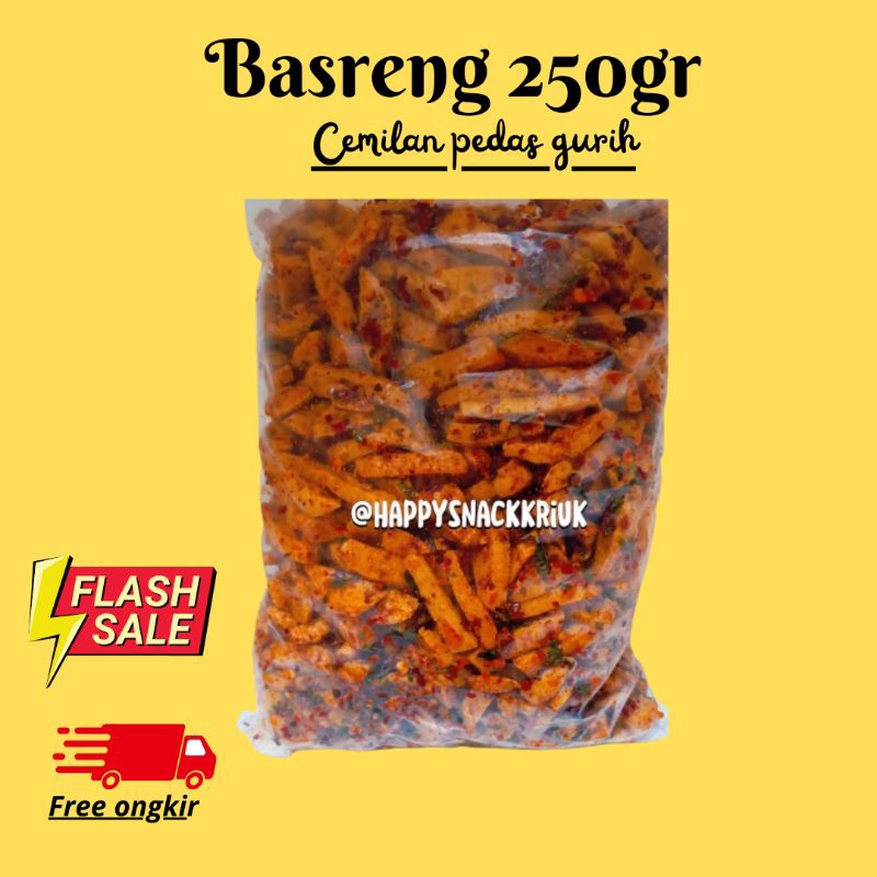 

BASRENG PEDAS DAUN JERUK / Original ( Happy Snack Kriuk)