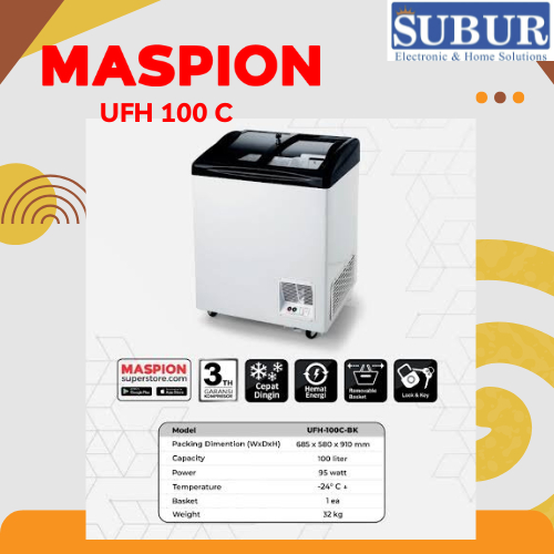 Maspion Freezer 100 Liter UFH-100 C