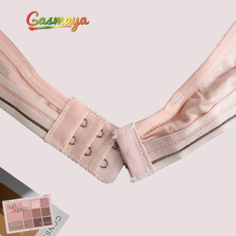 GASMAYA 7402 Y | Size 32 - 36 | Bra Remaja Tanpa Busa & Kawat