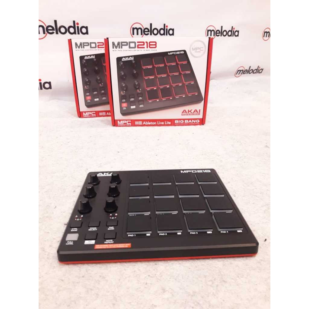 Akai MPD 218, Pad Controller