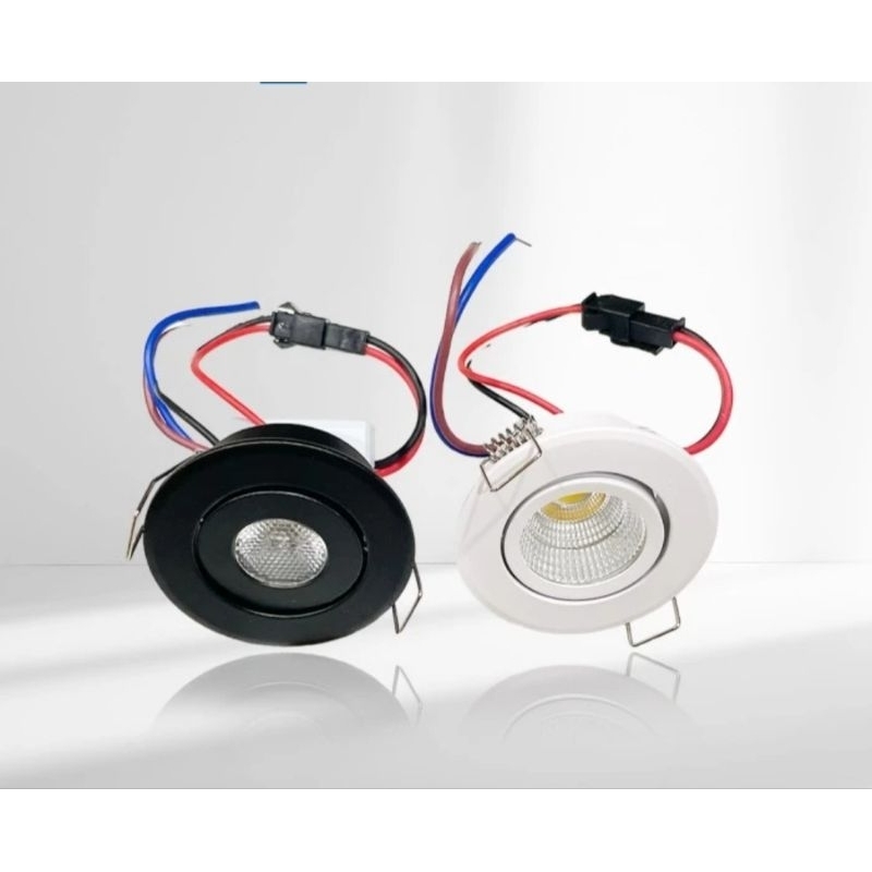 Yamasaki lampu LED mini down light spot light 1W LED spotlight downlight lampu sorot kecil 1watt 1 w