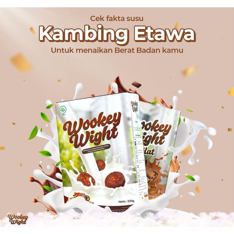

Wookey Weight Nutrisi Penggemuk Badan Alami