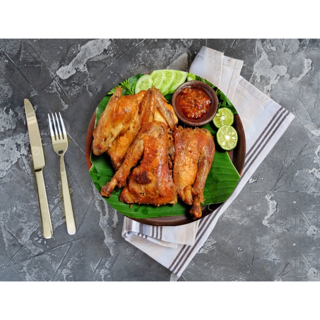 

Ayam Goreng 1 Ekor Gratis Sambal Penyet