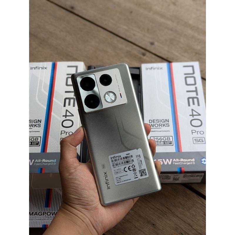 infinix note 40 pro 5g BMW 8/256 SECOND FULLSET