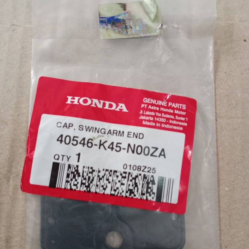 AHM 40546-K45-N00ZA Plat Penahan Setelan Rantai tutup Arm Blkng NewCB150R,CBR150R