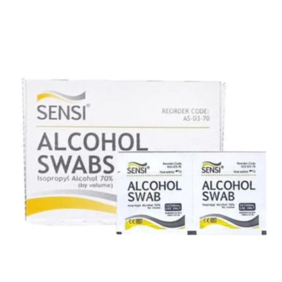 Alkohol Swab SENSI / Sensi Alkohol Swab / Tisu Alkohol