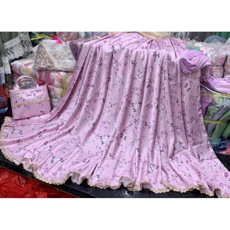 mukena jumbo armani silk ori