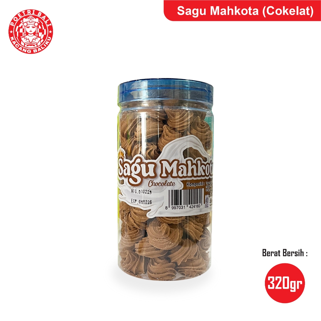 

Poetri Bali - Sagu Mahkota Coklat 320gr