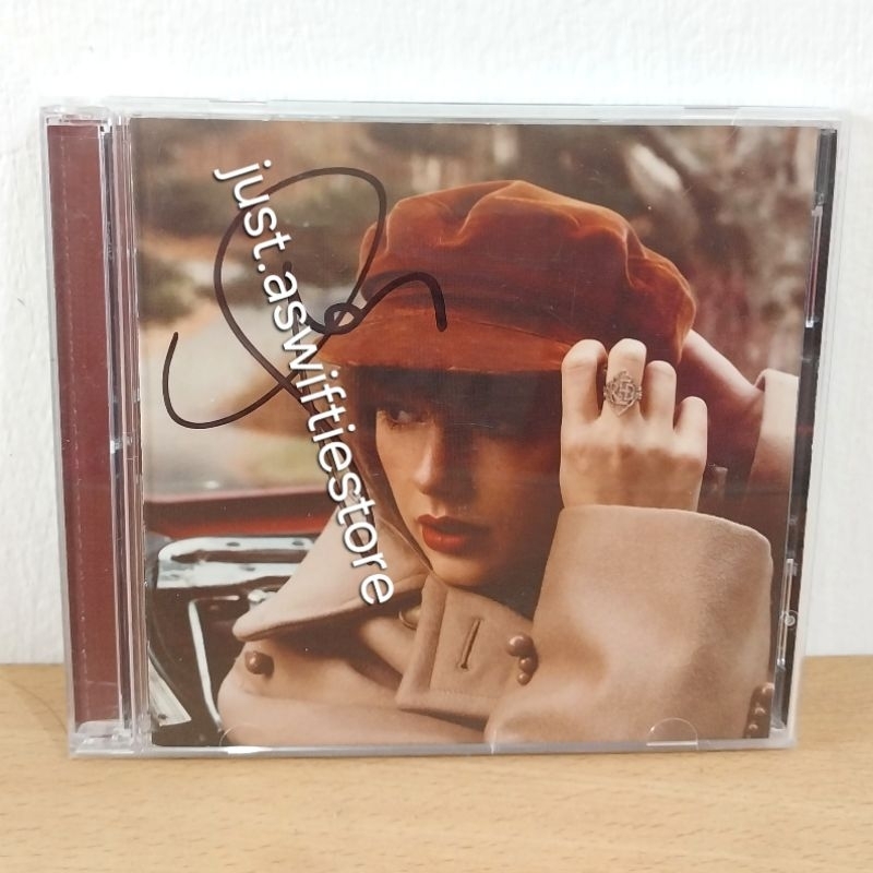[SIGNED] Taylor Swift Signed CD Red TV Official Merch Merchandise Import Album Taylor's Version