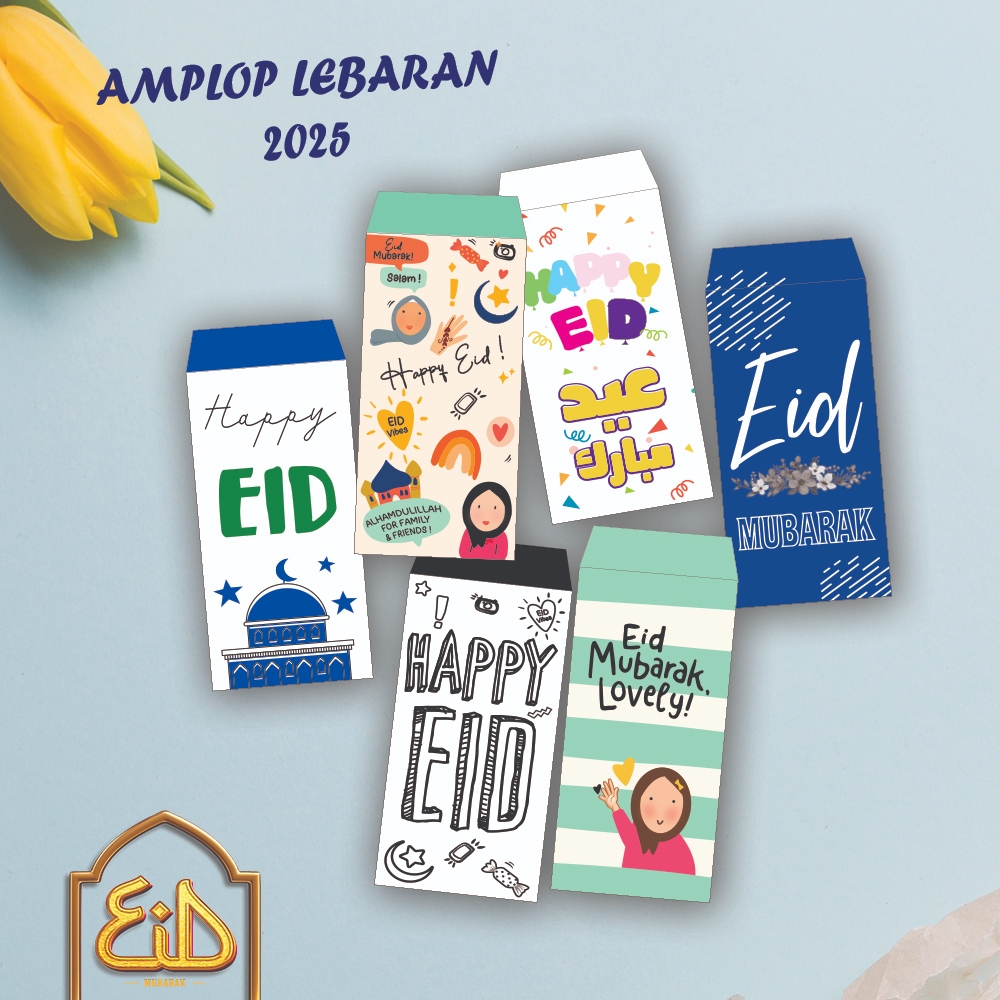

(10 PCS) AMPLOP LEBARAN/EID MUBARAK IDUL FITRI RAMADHAN KAREEM AMPLOP ANGPAO LEBARAN/AMPLOP BESAR