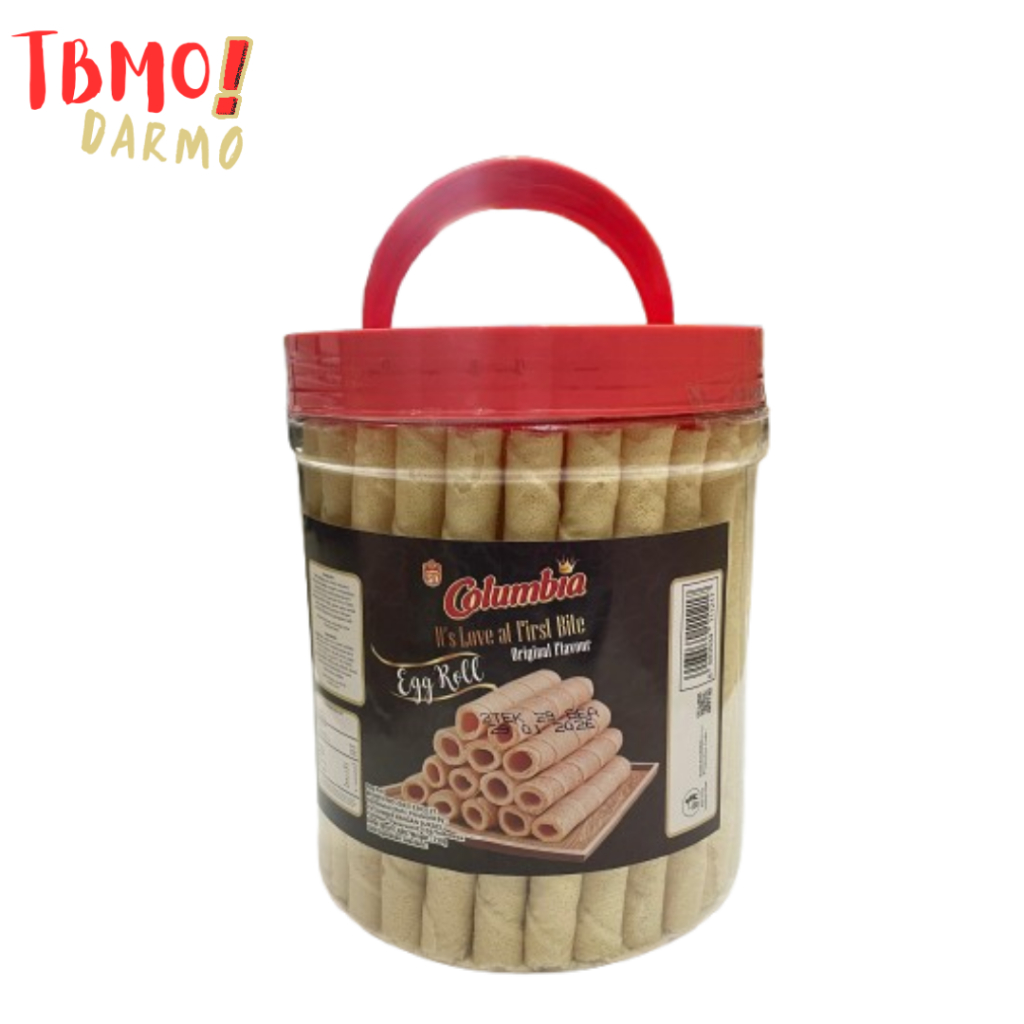 

TBMODARMO WAFER STICK EGG ROLL COLUMBIA ORIGINAL 250GR