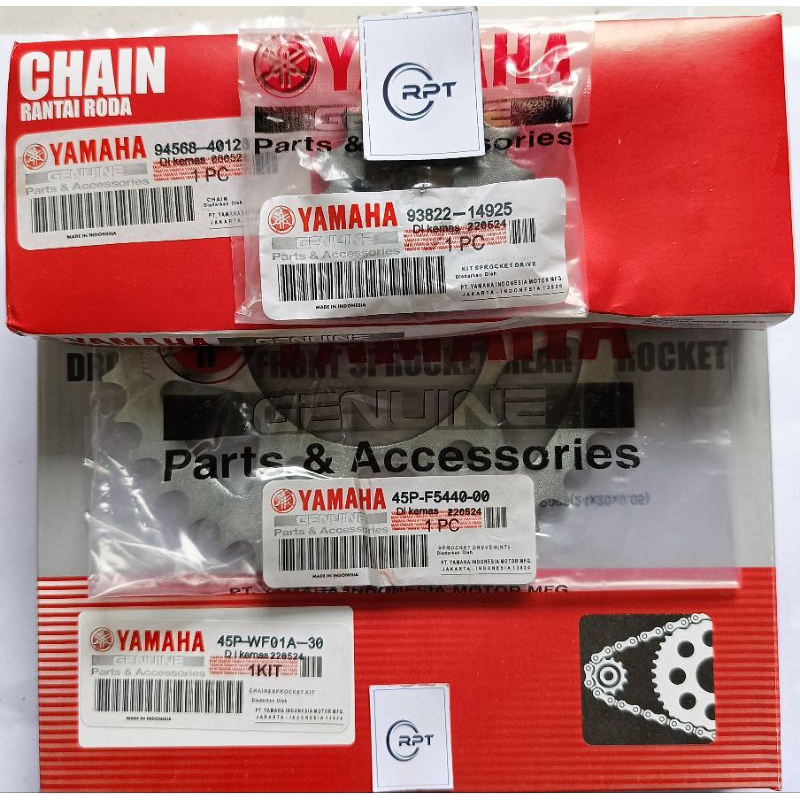 gear set motor Yamaha Byson lama Byson fi injeksi original