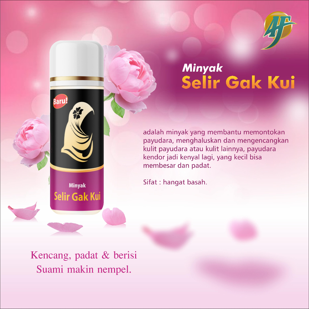 Minyak Selir Gak Kui Menghaluskan dan Mengencangkan Kulit, Payudara Padat Berisi Suami makin nempel