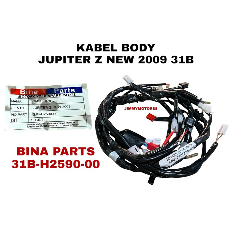 KABEL BODY BODI JUPITER Z NEW ROBOT 2009 MEREK BINA PARTS HIGH KUALITAS SUPER