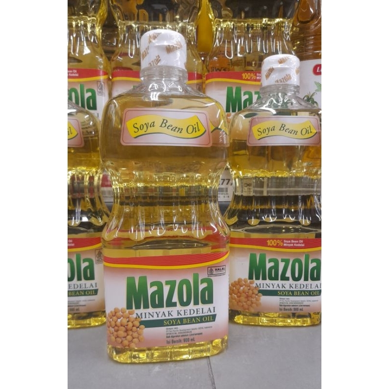 

Mazola Minyak Goreng Kedelai botol 900 ml