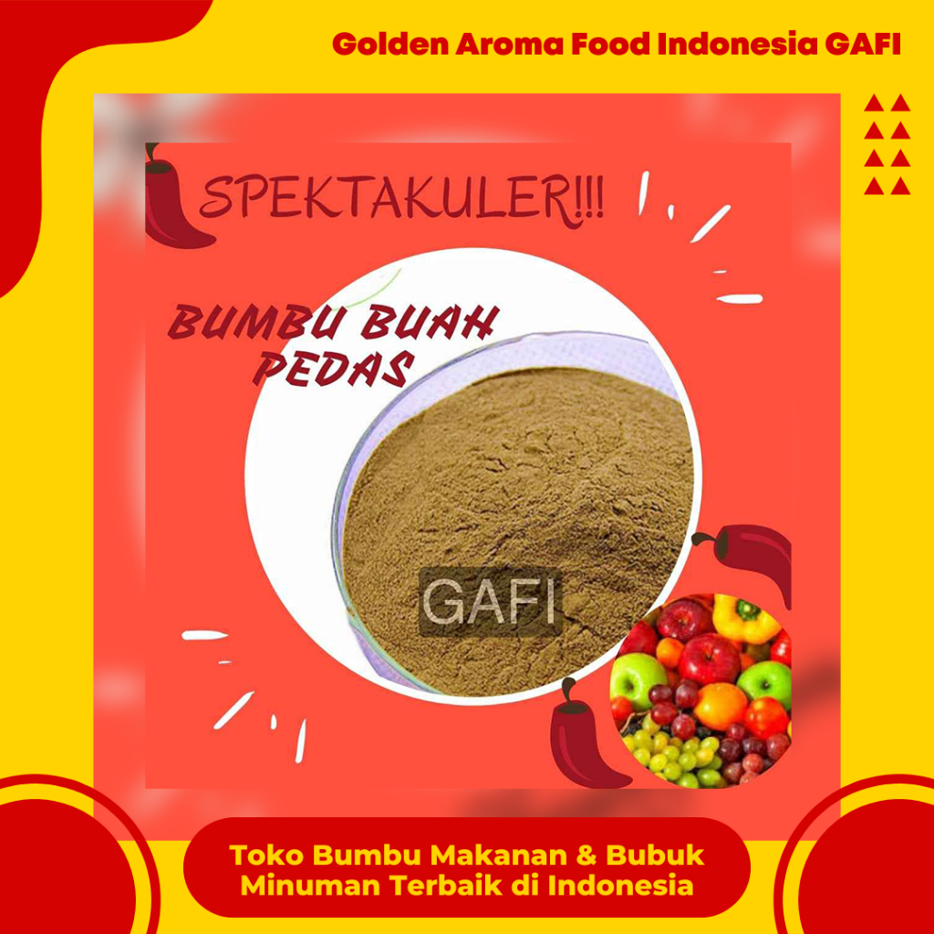 

Bumbu Tabur Rasa Bumbu Buah Pedas 1 Kg Enak Murah Lezat Gurih Rasa Buah Halal