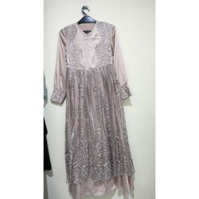 preloved gamis brokat